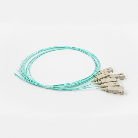 OM3 pigtail SC 50/125 1m