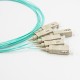 OM3 pigtail SC 50/125 1m