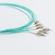 OM4 pigtail LC 50/125 1m