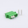 Adapter LC/APC Quad SM roheline