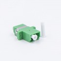 Adapter LC/APC duplex SM roheline 25 tk pakk