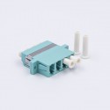 Adapter LC Quad OM3  AQUA