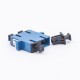 Adapter SCA SM simplex, kõrvutu GREEN