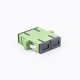 Adapter SCA duplex SM roheline