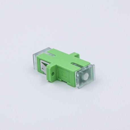 Adapter SCA simplex SM roheline (25tk pakk)