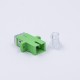 Adapter SCA simplex SM roheline (25tk pakk)