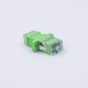 Adapter SCA simplex SM roheline (25tk pakk)