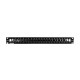 Everon® Copper Datacom Keystone Patch Panels 19“  1 U, flat, 24 ports, black