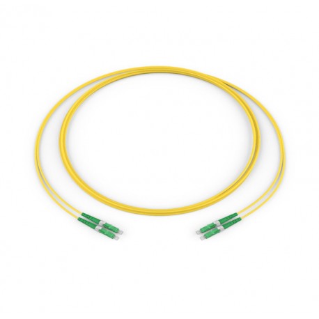 LC APC / LC APC, OS2 Bend-improved SM, 2 F, Zipcord, огнестойкий, некоррозионный, 2.0 mm