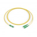LC APC / SC APC, OS2 Bend-improved SM, 2 F, Zipcord, огнестойкий, некоррозионный, 2.0 mm, 1 m