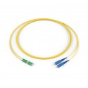 LC APC / SC UPC, OS2 Bend-improved SM, 2 F, Zipcord, Flame Retardant Non Corrosive, 2.0 mm, 3 m